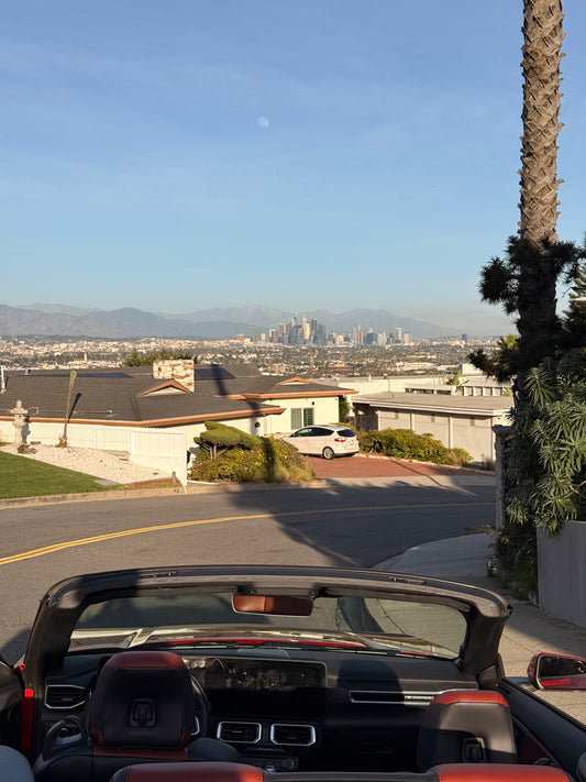Los Angeles Hills View – Convertible Lifestyle Phone Wallpaper